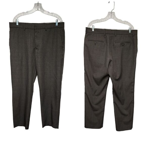 Perry Ellis Portfolio Men's Modern Fit Straight Leg Dress Pants Size 36X30 - Picture 1 of 6